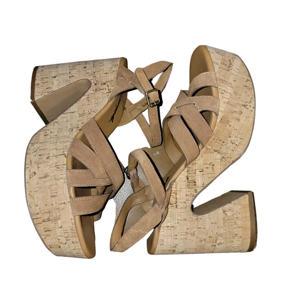 Free People Lisbon MJ Platform Sandals Size/39.5 - Picture 5 of 8